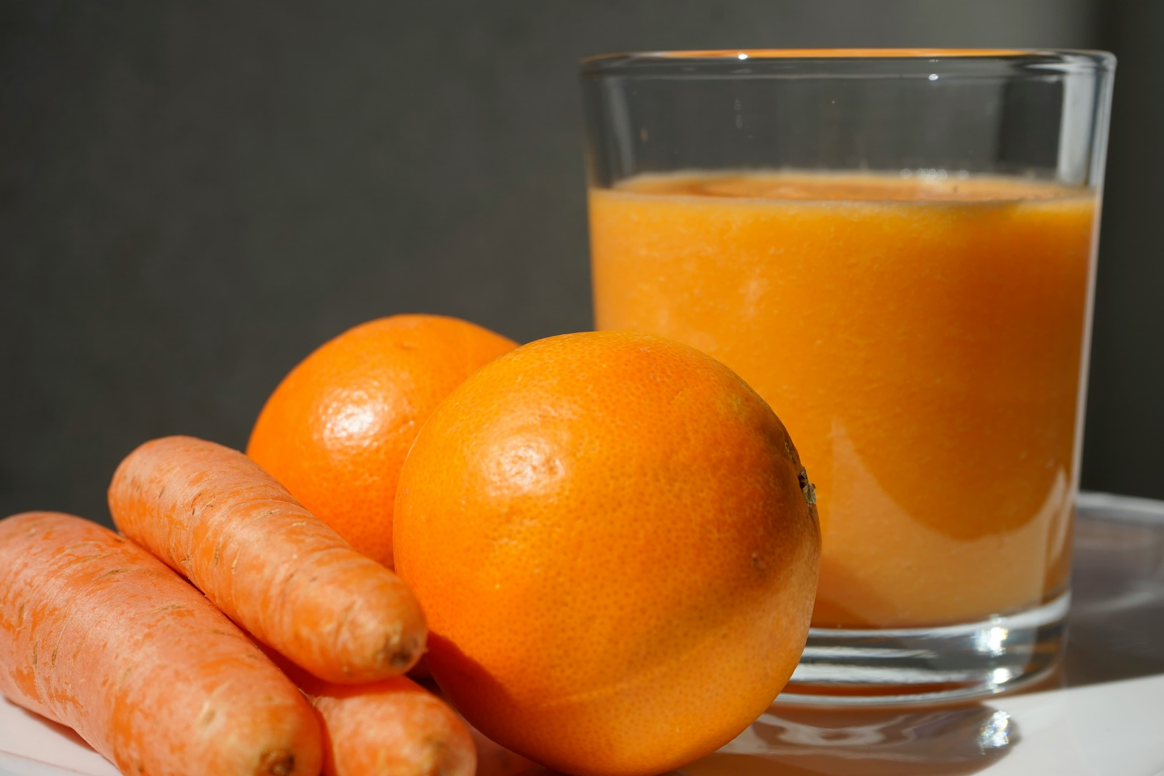 Fresh cold-pressed juices